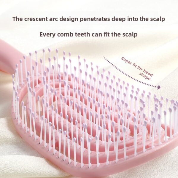 Fluffy Hair Comb Set with Massage Function - Image 5