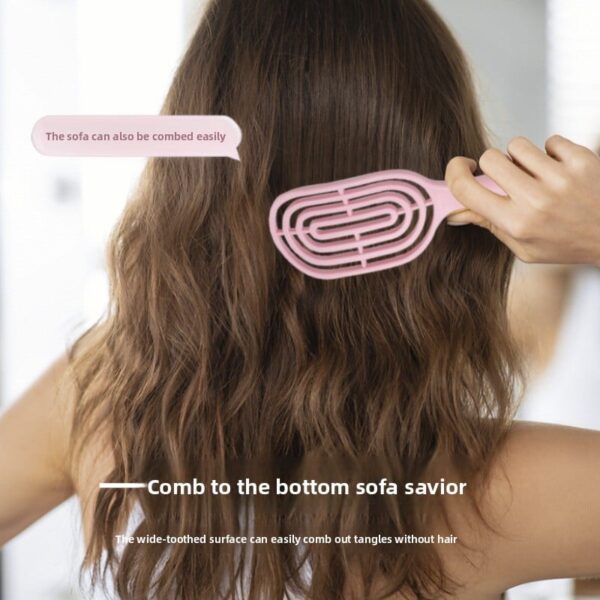 Fluffy Hair Comb Set with Massage Function - Image 4
